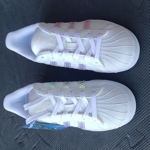 NWT Adidas Superstar Iridescent